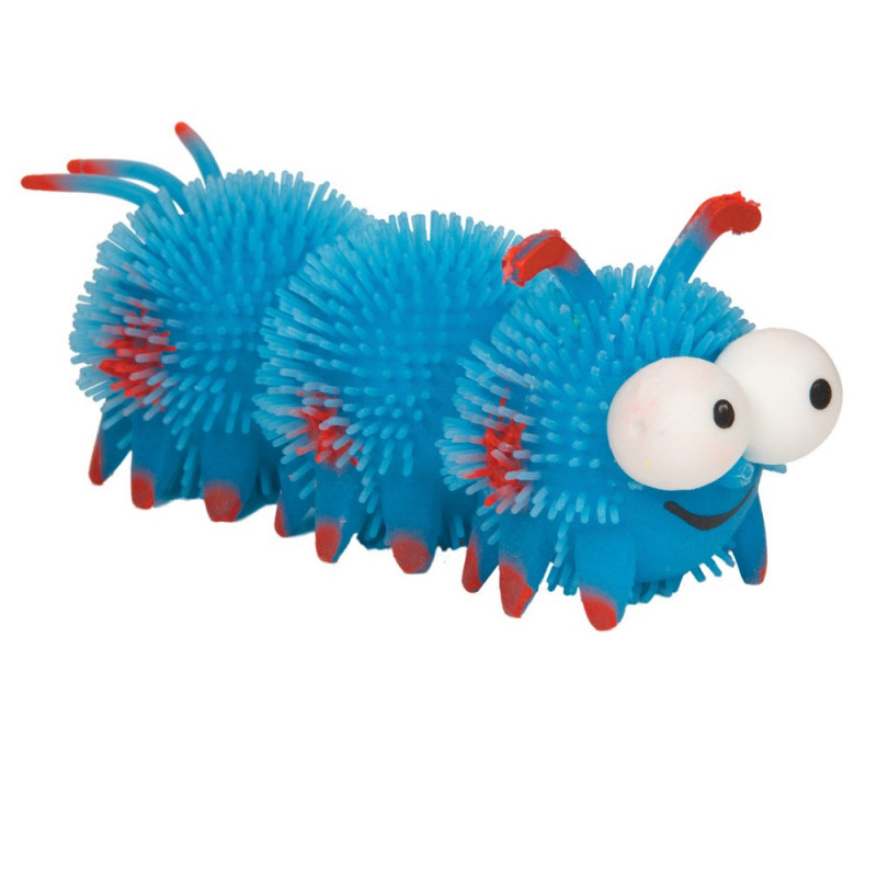 Chenille poilue anti-stress