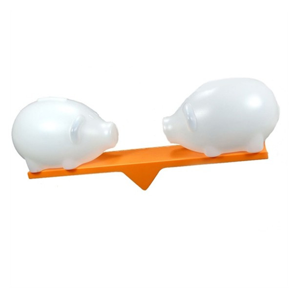 Tirelire à bascule