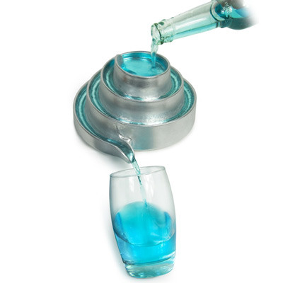 Toboggan rafraichissant pour boisson