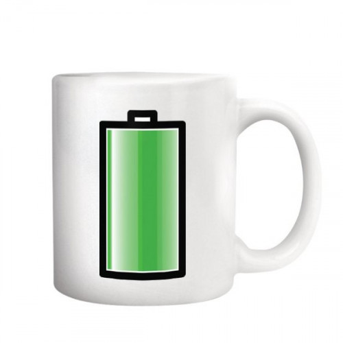 Mug Jauge Batterie – Tasse Thermo-Réactive - Mycrazystuff