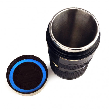 Mug objectif photo inox XL