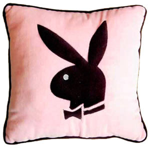 Vente Coussin carré Playboy Rose