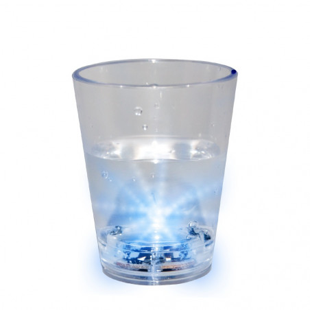 Ensemble de trois verres shooter lumineux LED