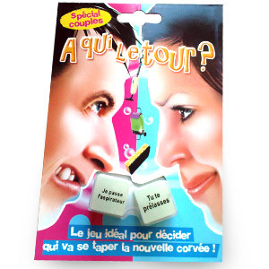 Vente Dés "spécial couples" à qui le tour ?
