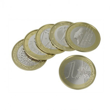 Sous-verres pièce d'un euro