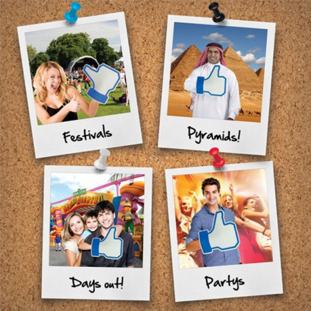 Main géante j'aime Facebook