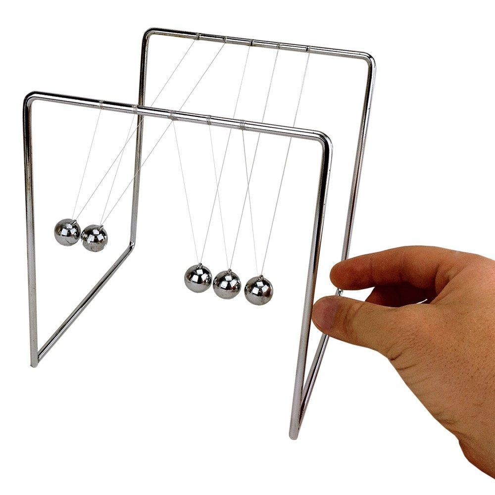 Pendule de Newton – Boules d’Équilibre – Objet Déco et Anti-Stress