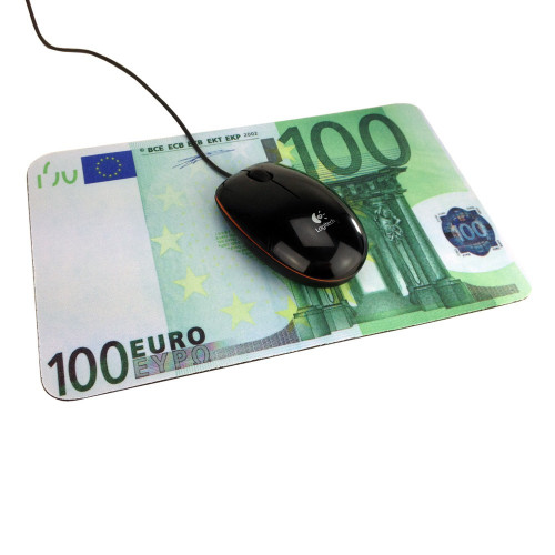 Tapis souris billet de cent euros