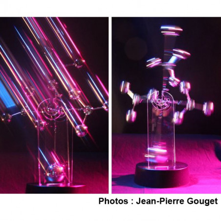 Mobile électromagnétique atome