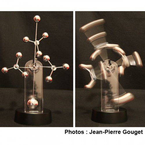 Mobile électromagnétique atome