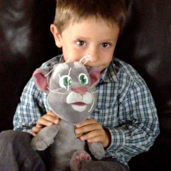 Peluche talking Tom interactive