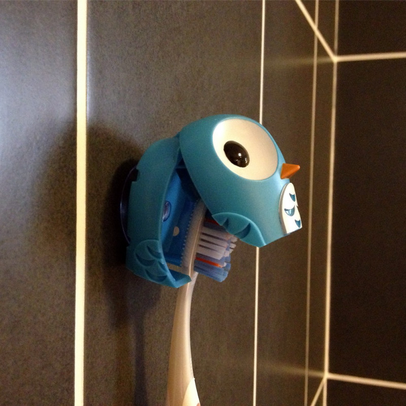 Chouette porte-brosse à dent