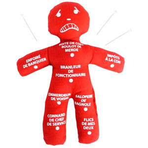 Vente Poupée Vaudou Antistress