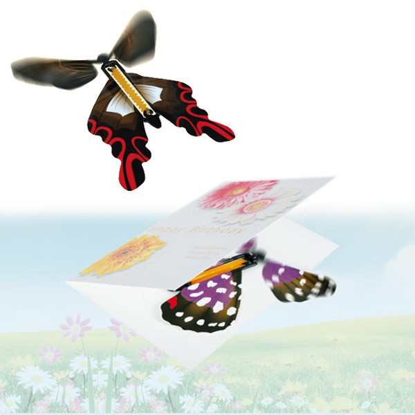 Papillon magique surprise en papier