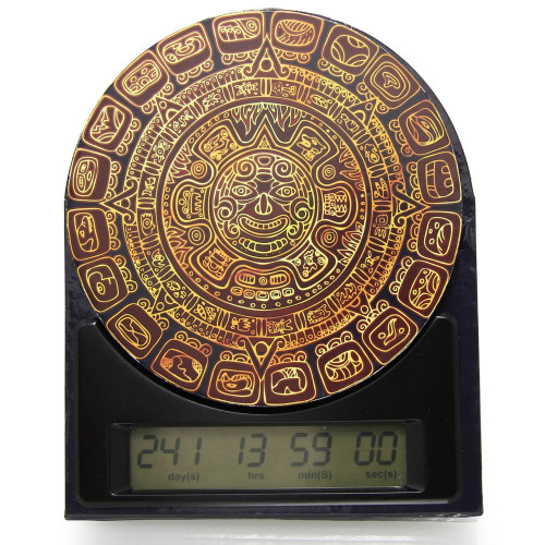 Horloge compte à rebours Maya, horloge de la fin du monde