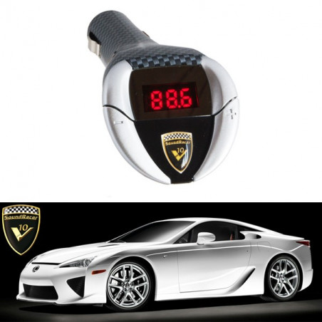 Soundracer moteur V10 LEXUS LFA, transmetteur FM phénoménal