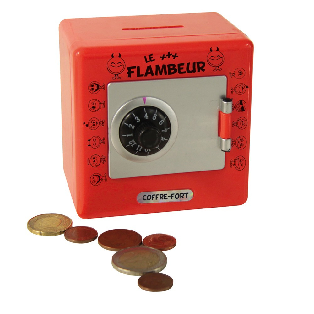 Ancienne Tirelire Coffre-fort JEP – Modèle Vintage 69664
