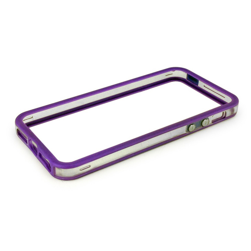 Protection bumper Violet pour iPhone 5