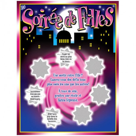 Bon à gratter soirée filles