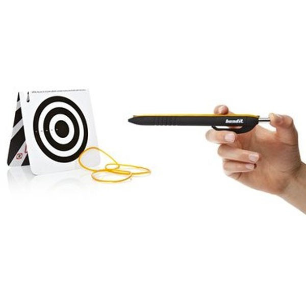 Stylo lance-élastiques pour garnements