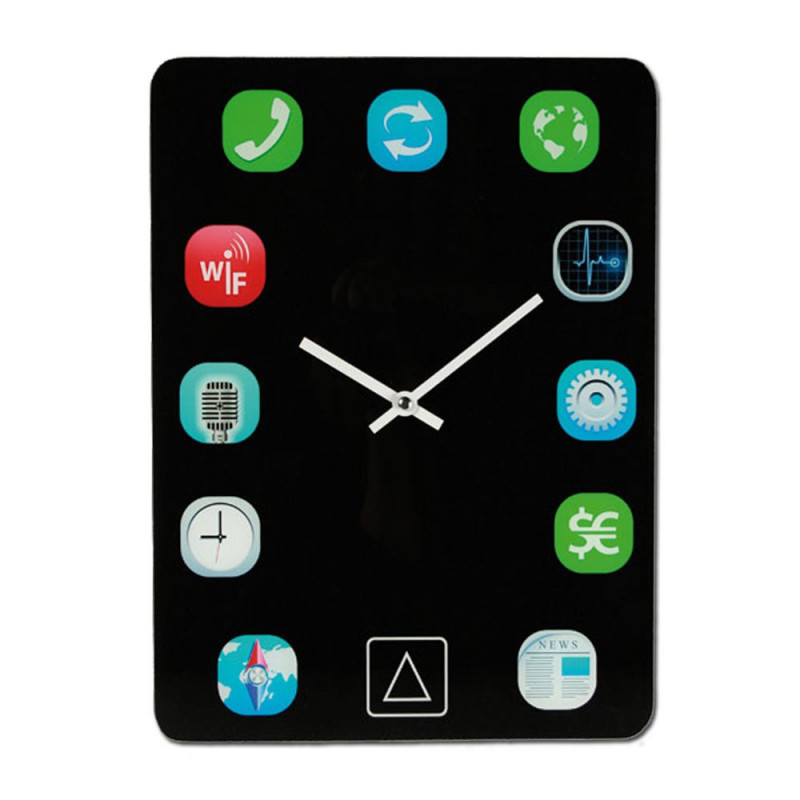 Horloge en verre Pad applications