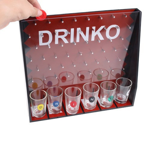 Jeu à Boire Shooter Duel - Jeu D'anneaux à Lancer Pour Soirées (avec Alcool)