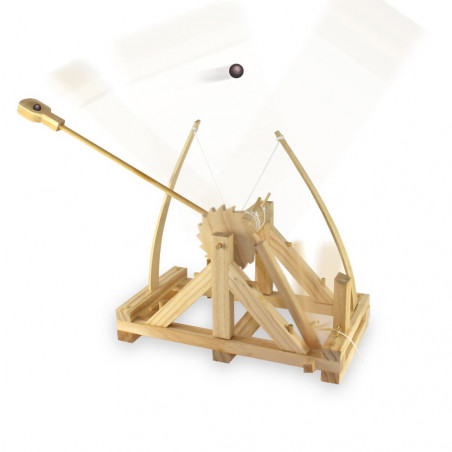 Catapulte de bureau Léonard de Vinci