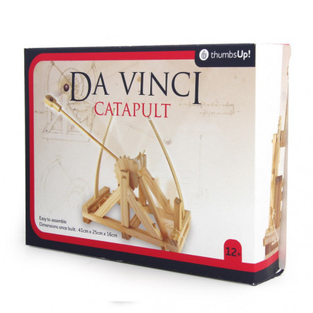Catapulte de bureau Léonard de Vinci