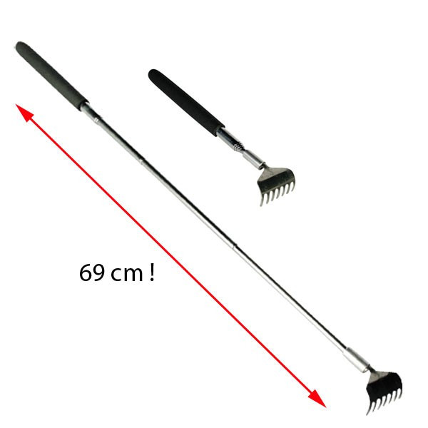 Gratte-dos télescopique