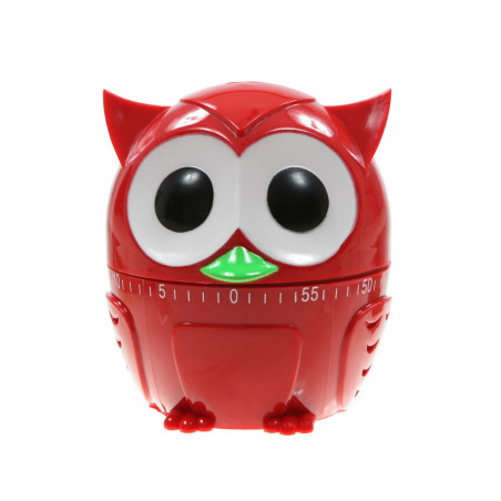 Minuteur de cuisine hibou chouette