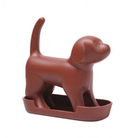 Chien taille-crayon chocolat
