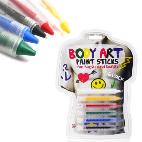 Crayons Body Paint