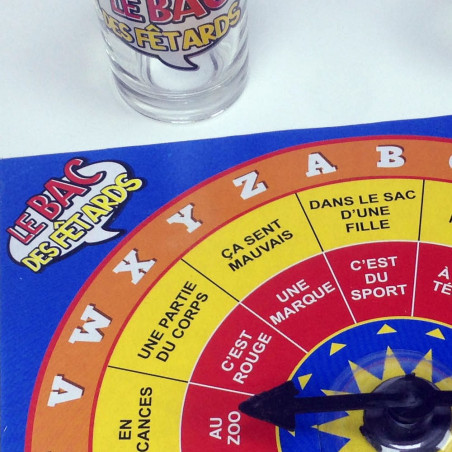 Jeu à boire le Bac des Fêtards