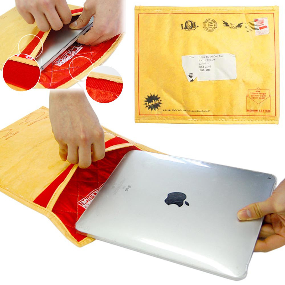 Pochette enveloppe pour tablette tactile