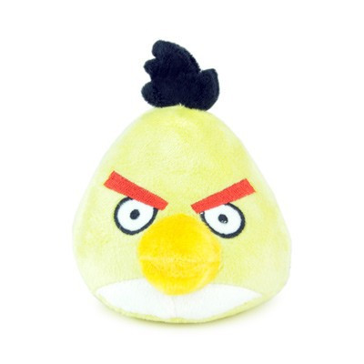 Angry birds Jaune peluche sonore