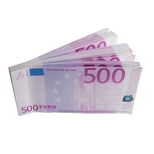 Bloc-notes Billets de 500 euros