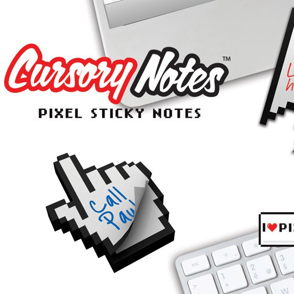 Bloc-notes Curseurs Pixel