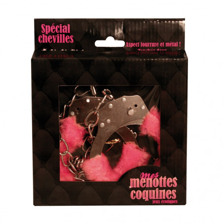 Menottes de chevilles fourrure