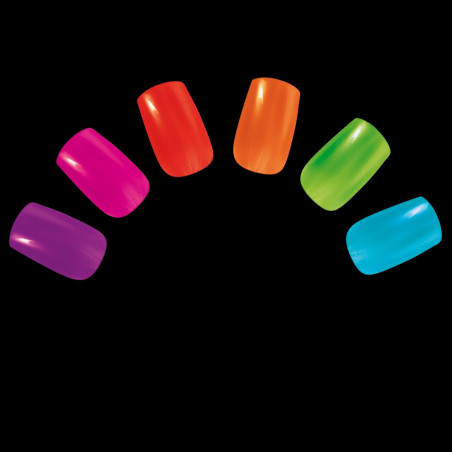 Ongles adhésifs phosphorescents