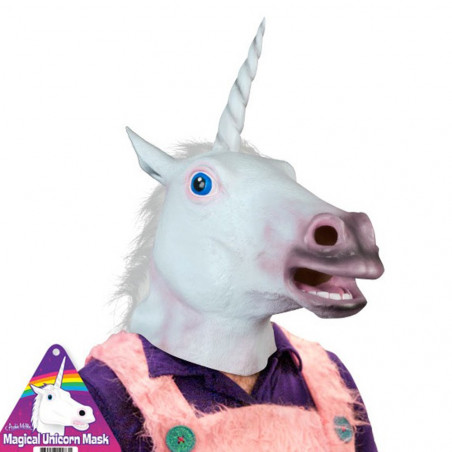 Masque tête de Licorne