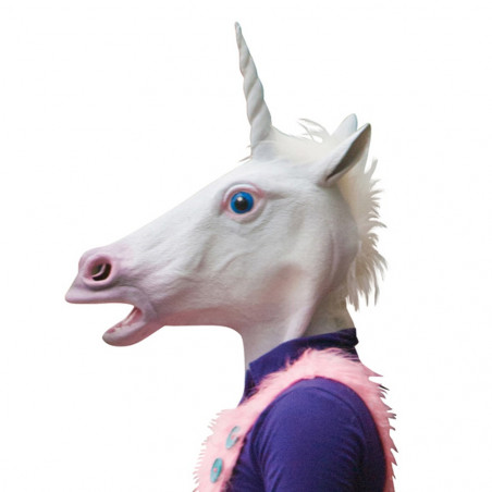 Masque tête de Licorne