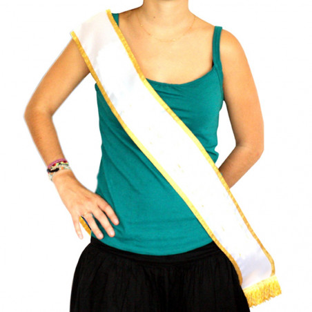 Echarpe Miss ou Mister à dédicacer