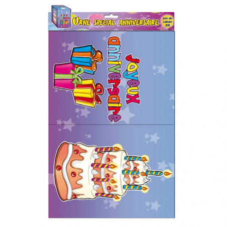 Urne Joyeux anniversaire