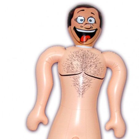 Poupée gonflable homme enterrement vie de jeune fille