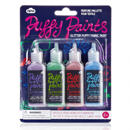 Kit déco Peintures Paillettes pour textile