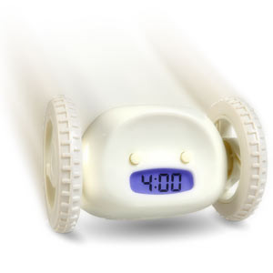 Clocky, le réveil fugueur !