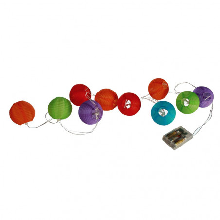 Guirlande de lampions festifs leds