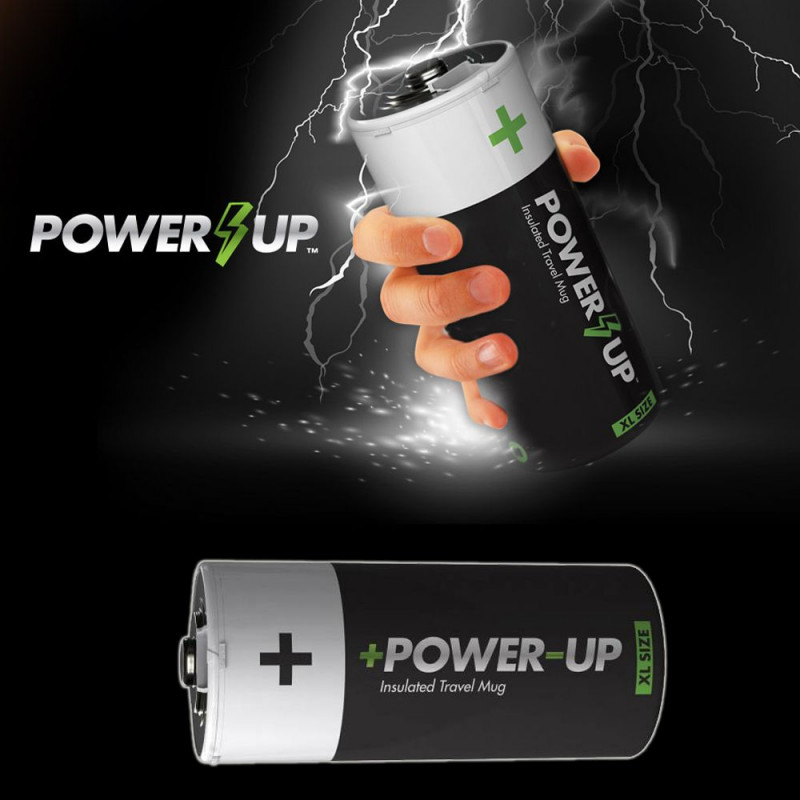 Mug thermos Pile Power Up