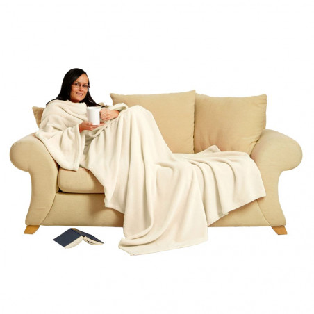 Couverture à manches Ivoire