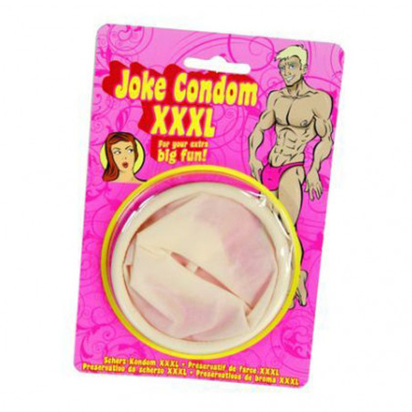 Préservatif XXL farce et attrape